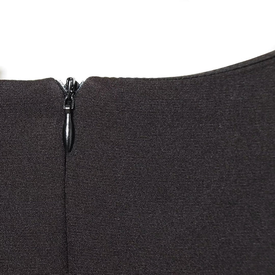 Damen elegantes Kleid mit Schulterpolstern und zeitlosem Design EB