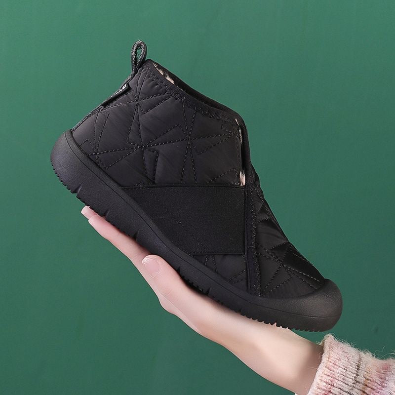 Damen modische Stiefeletten mit isolierendem Innenfutter und rutschfester Sohle EB