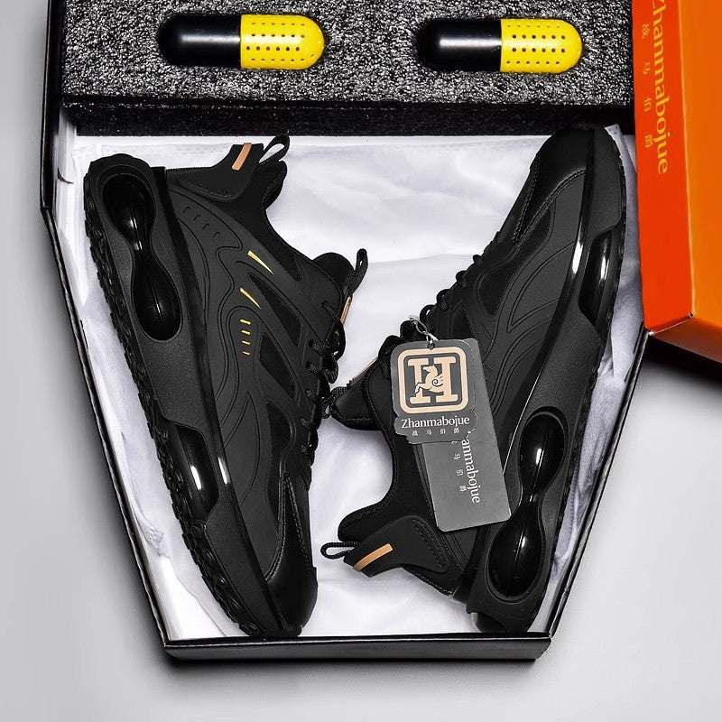 Unisex futuristische Chunky‑Sneaker mit sichtbarer Luftkapsel‑Zwischensohle und ergonomischer Dämpfung EB