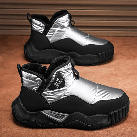 Damen isolierte Winterstiefel mit rutschfester Sohle und bequemer Innensohle EB