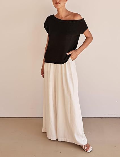 Damen Off-Shoulder Strickoberteil EB