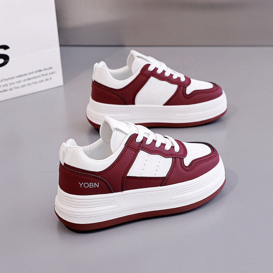 Damen modische Sneakers mit dicker Dämpfung und atmungsaktiver Oberseite EB