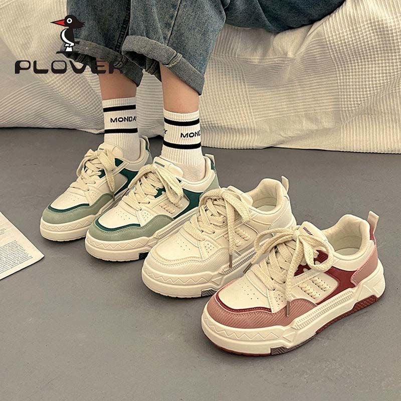 Damen Sportliche Chunky Sneakers mit luftdurchlässigem Obermaterial EB