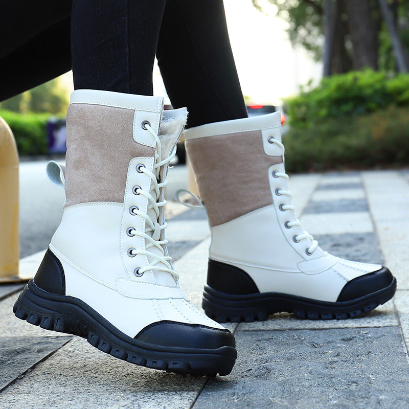 Damen Winterfestige Stiefel mit isolierendem Innenfutter und rutschfester Sohle EB