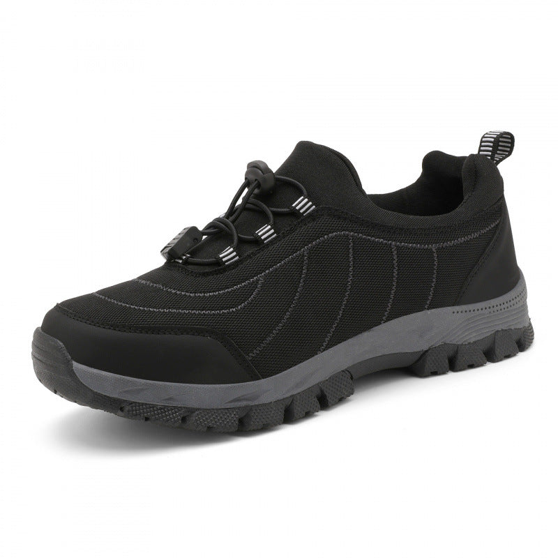 Damen Sportliche Outdoor-Sneaker mit elastischem Schnellschnürsystem EB