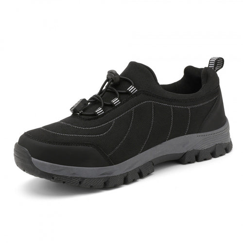 Damen Sportliche Outdoor-Sneaker mit elastischem Schnellschnürsystem EB