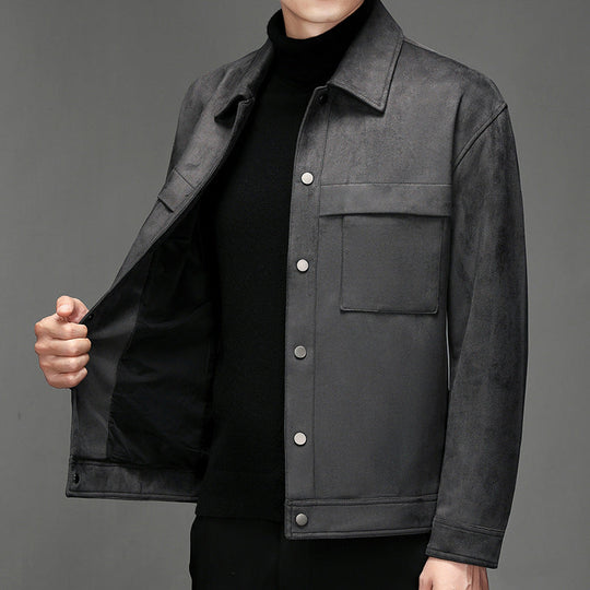 EB | Elegante Wildleder-Jacke für Männer