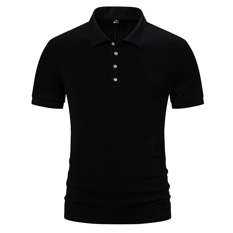 Herren hochwertiges Poloshirt mit moderner Struktur EB