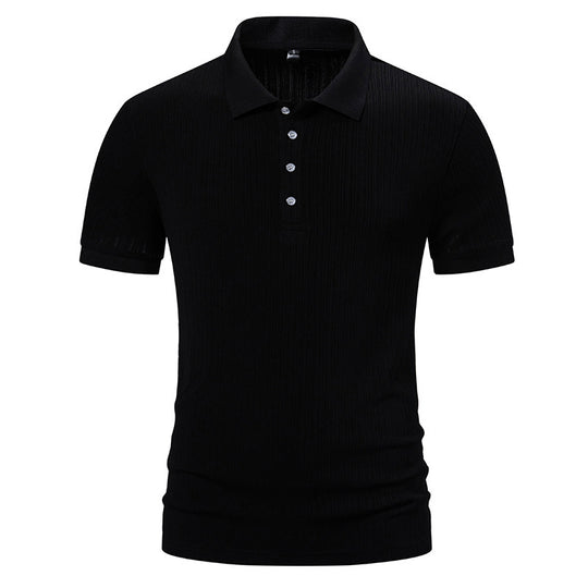 Herren hochwertiges Poloshirt mit moderner Struktur EB