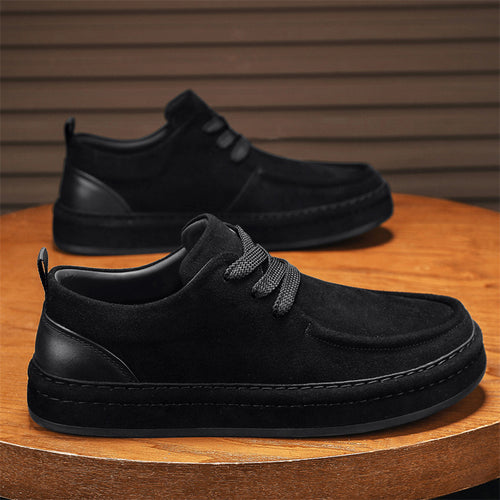 Damen bequeme Alltagsschuhe aus hochwertigem Wildleder EB