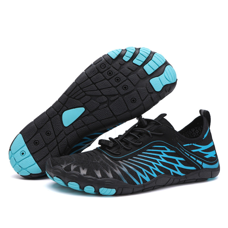 Damen Fitness-Sneaker mit atmungsaktiver Netzoberfläche und rutschfester Sohle EB