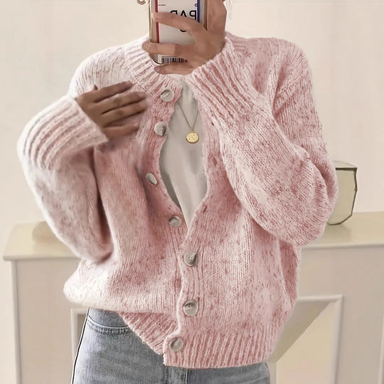 Damen Kuschelige Strickjacke EB
