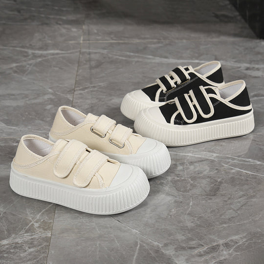 Damen Modische Sneaker mit verstellbarem Klettverschluss und dämpfender Sohle EB