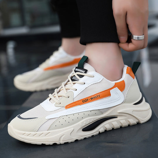 Damen Sportliche Sneakers mit atmungsaktivem Mesh-Obermaterial und flexibler Dämpfung EB