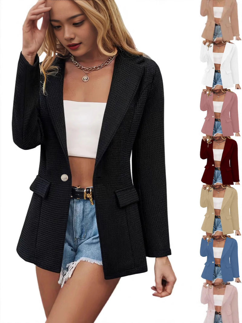 Damen Elegante und bequeme Blazerjacke EB