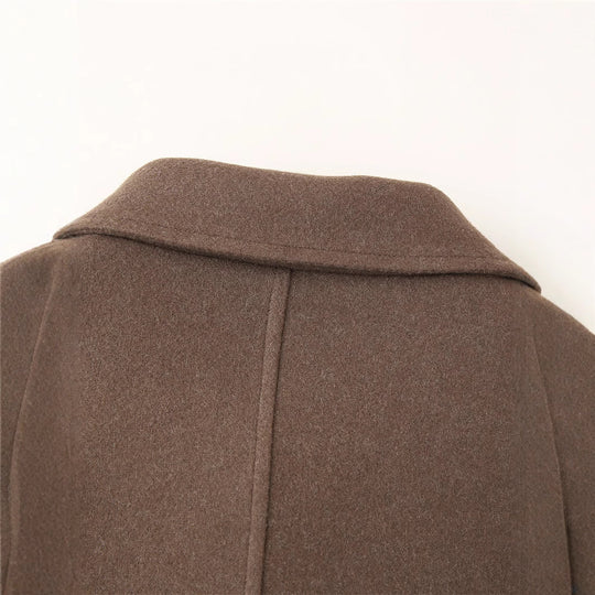 Damen Kurzjacke mit modernem Kragen und praktischen Reißverschluss EB