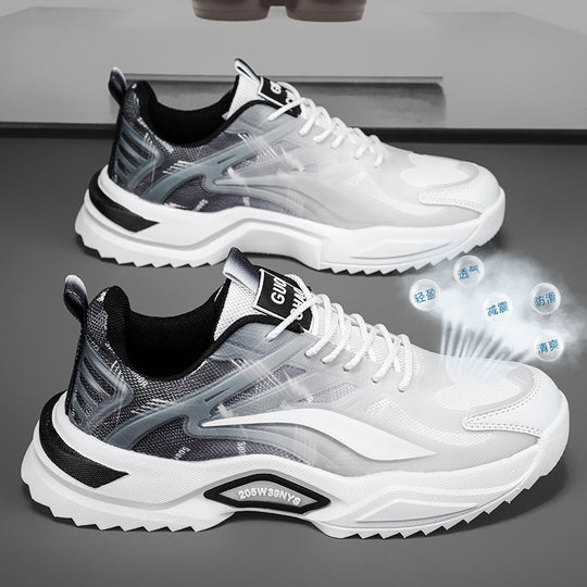 Damen Atmungsaktive Sport-Sneaker mit dämpfender Sohle und innovativem Design EB