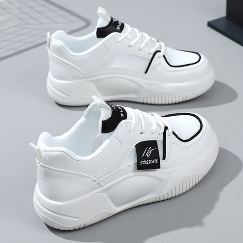 Damen Lifestyle Sneakers mit atmungsaktiver Mesh-Oberfläche und dämpfender Sohle EB