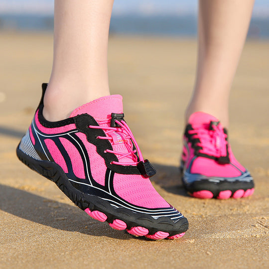Damen Schwimmschuhe mit rutschfester Sohle und flexiblem Obermaterial EB