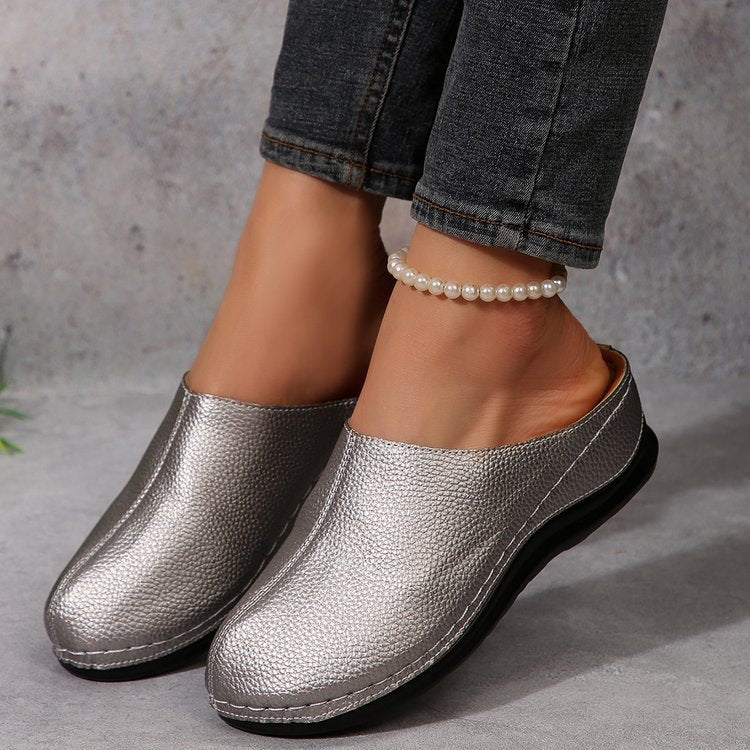 Damen Clogs mit modernem Camouflage-Design und bequemer Fußbettung EB