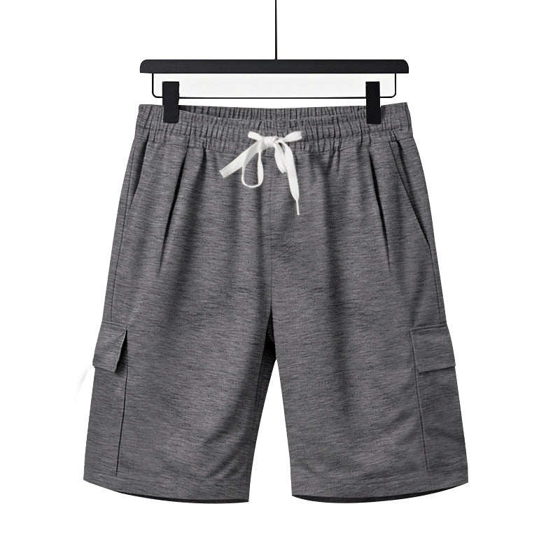 Herren Cargo-Shorts mit elastischem Bund und praktischen Seitentaschen EB