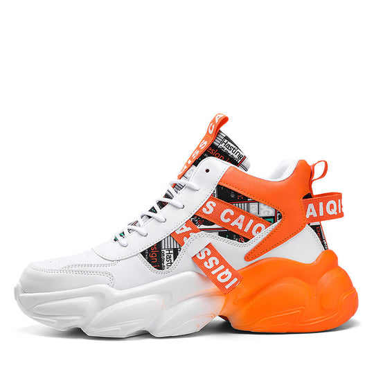 Damen Modische und sportliche High-Top Sneakers mit innovativem Design EB