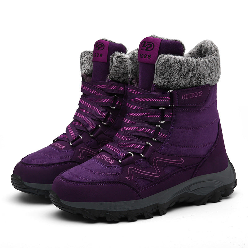 Damen Gemütliche Winterstiefel mit isolierender Fütterung EB