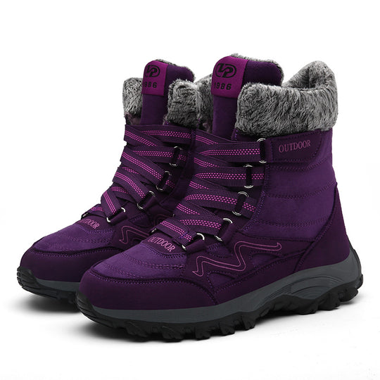 Damen Gemütliche Winterstiefel mit isolierender Fütterung EB