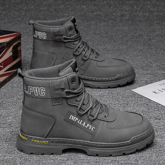 Damen Hohe Sicherheitsstiefel mit rutschfester Sohle und trendigem Design EB