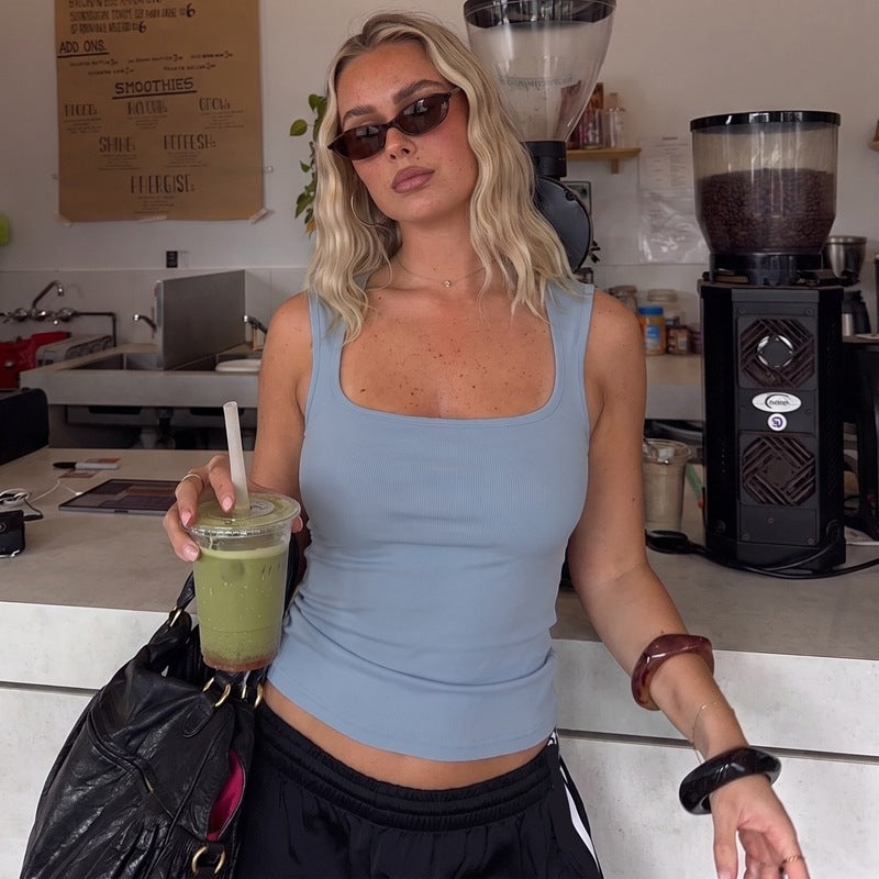 Damen Basic Tanktop mit hochwertigem Stretch EB