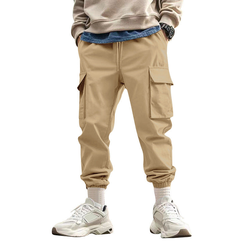Herren Cargo-Jogginghose mit praktischen Taschen und elastischem Bund EB