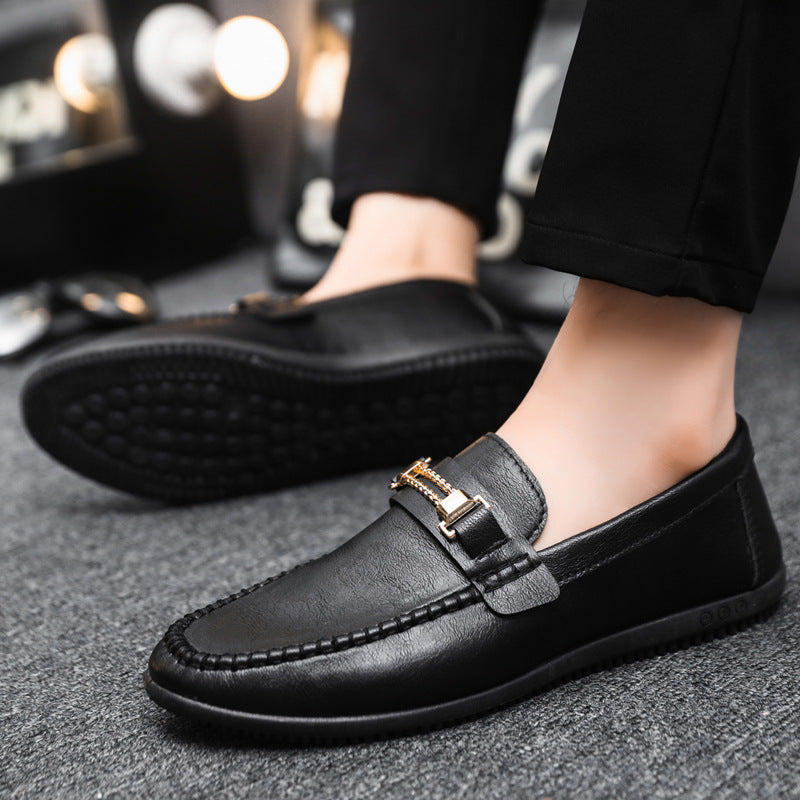 Herren Mokassins im eleganten Lederstil EB