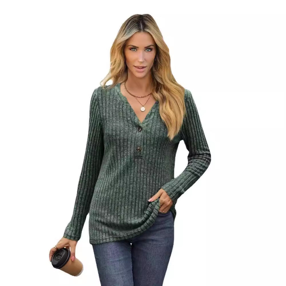 Damen lässiges Langarmshirt EB