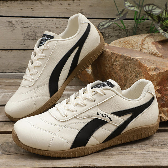 Damen Sportlicher Komfort-Sneaker mit retro-inspirierter Laufsohle EB