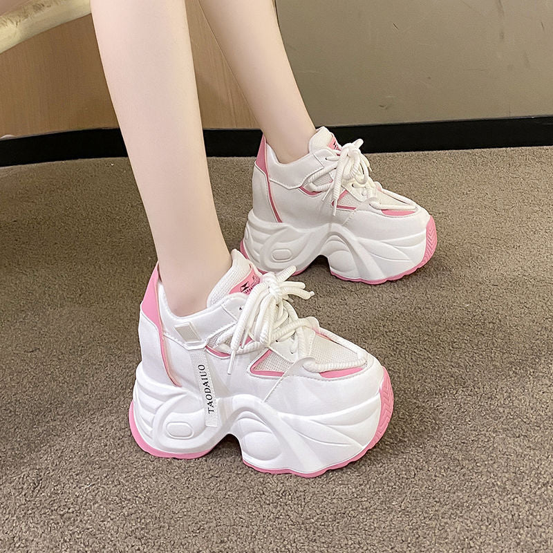 Damen Chunky Sneakers mit innovativer Dämpfung und futuristischem Design EB