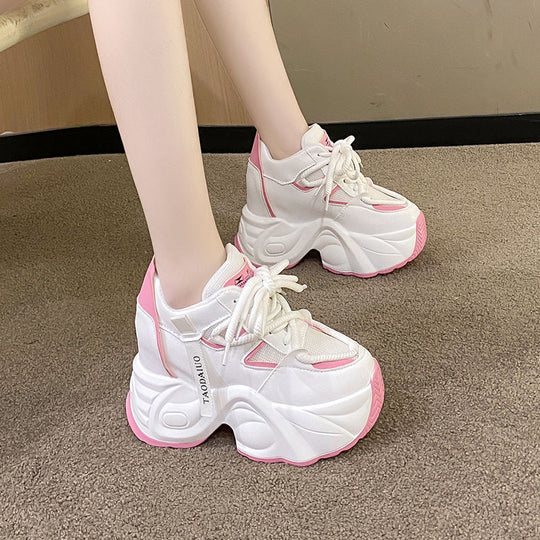 Damen Chunky Sneakers mit innovativer Dämpfung und futuristischem Design EB