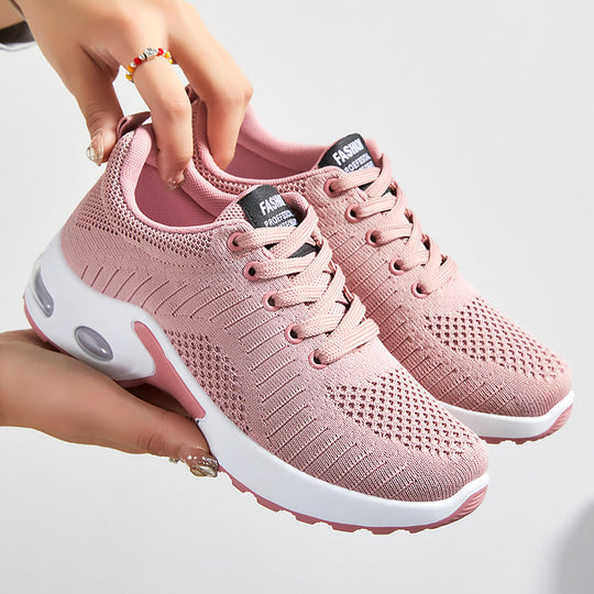 Damen Fitness-Sneaker mit atmungsaktivem Mesh-Obermaterial und dämpfender Sohle EB