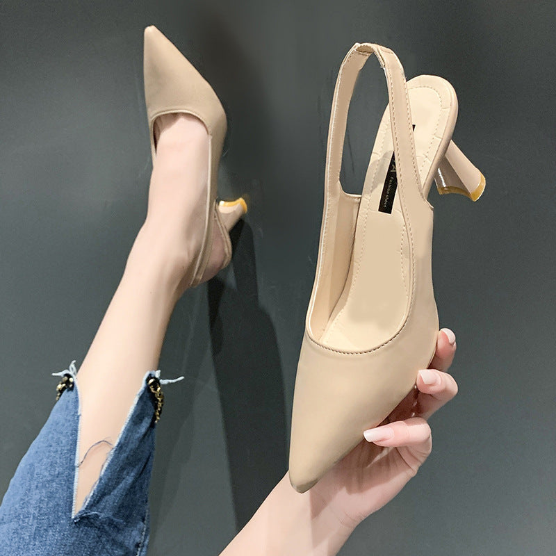 Damen Slingback Pumps mit stilvollem Plateau EB