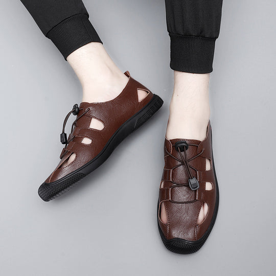 Herren Atmungsaktive Freizeit-Schuhe mit flexibel einstellbarem Schnürsystem EB