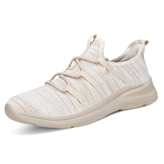 Damen Sportliche Freizeit-Sneaker mit elastischem Schnellschnürsystem EB