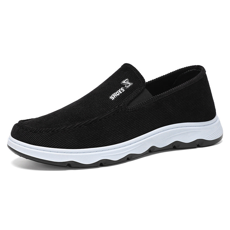 Damen Bequeme und modische Slip-On Sneakers mit rutschfester Sohle EB