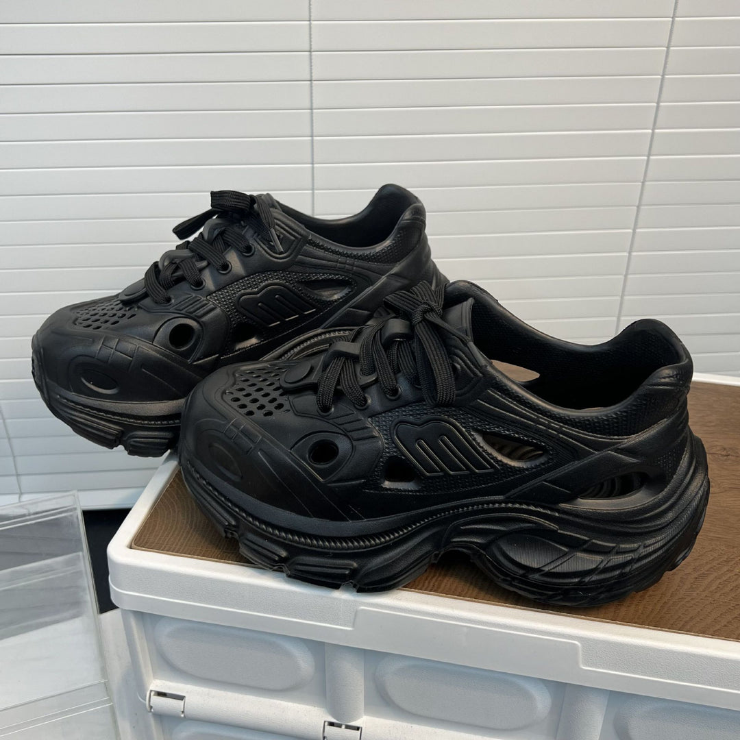 Damen sportliche High-Performance Sneakers mit atmungsaktiver Netzstruktur EB