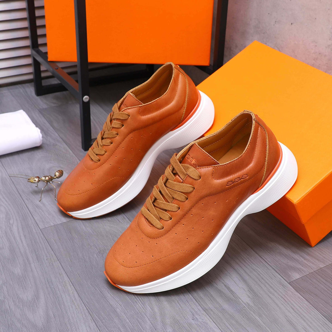 Damen Komfortable Sneakers mit atmungsaktiver Oberflächenstruktur und dämpfender Sohle EB