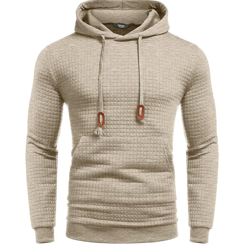 Herren Kapuzenpullover mit strukturiertem Design und komfortablem Schnitt EB