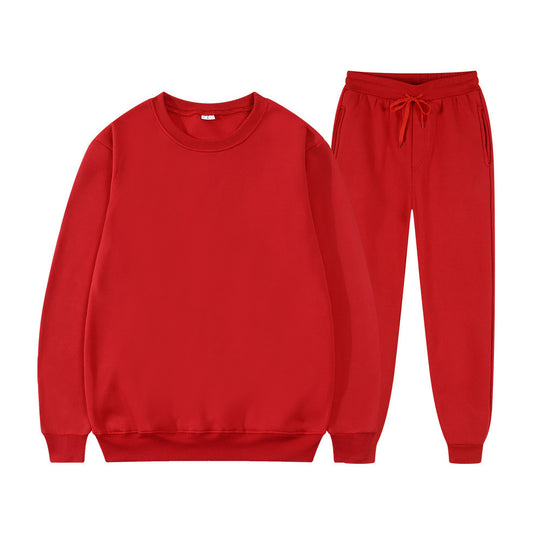 Damen Sportlicher Sweat-Anzug mit komfortablem Schnitt und elastischem Bund EB