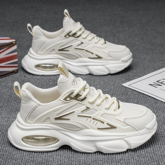 Damen Sportliche Dämpfungssneakers mit atmungsaktivem Obermaterial EB