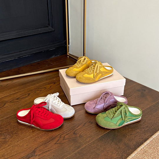 Damen bequeme und atmungsaktive Sneaker mit rutschfester Sohle EB