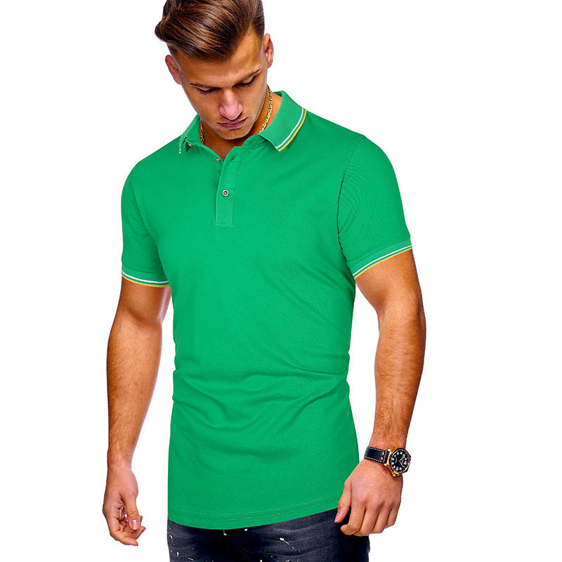 Herren Poloshirt mit modernen Akzenten EB