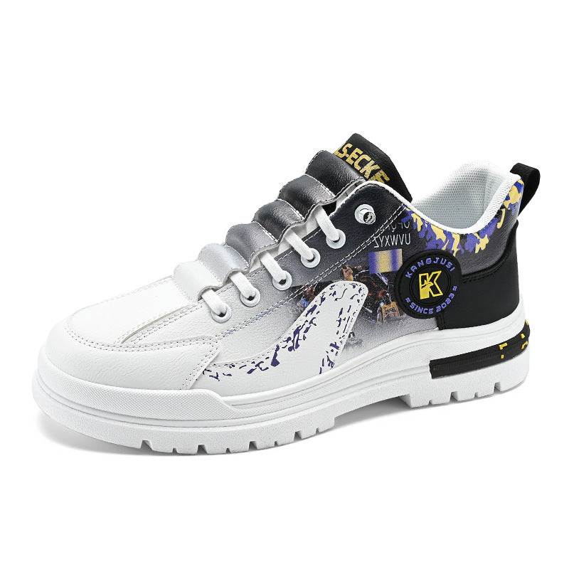 Damen Sportliche Sneakers mit stylischem Grafikdesign und bequemer Dämpfung EB
