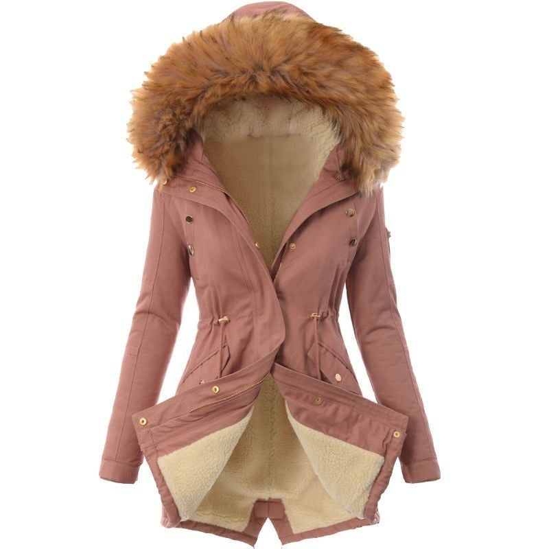 Damen Warm gefütterte Parkajacke EB